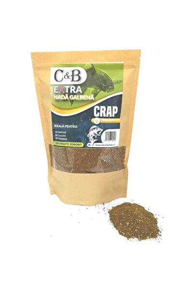 C&B Extra Groundbait - Tiger Nuts, 1 kg, Yellow