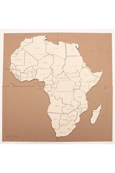 MORMI Hartă Puzzle Continentul Africa