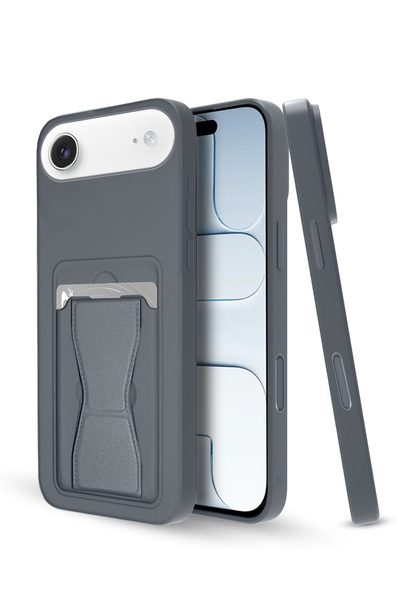 Wtech جراب حامل بطاقات من السيليكون TPU مع قبضة يد لهاتف Apple iPhone Air 5G ...