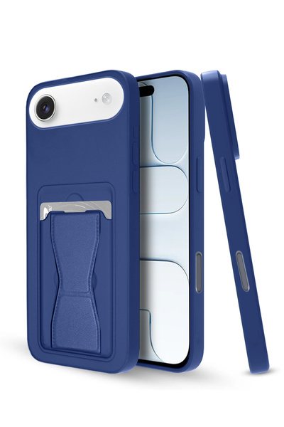 Wtech جراب حامل بطاقات من السيليكون TPU مع قبضة يد لهاتف Apple iPhone Air 5G ...