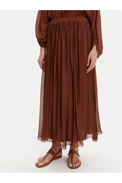 Vicolo Γυναικεία Μίντι Φούστα Καφέ VICOLO-TD0022 DU COGNAC 66