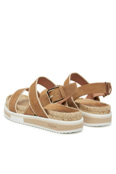 Pollini Γυναικεία Σανδάλια καφέ POLLINI-SA16405G0MTF0122 SAN.LOD.CHANTAL55 CR...