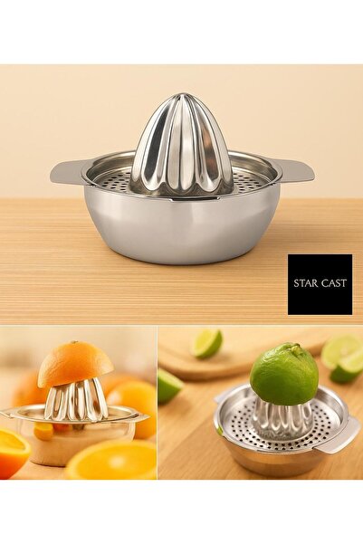 STAR CAST Stainless Steel Lemon Orange and Pomegranate Juicer