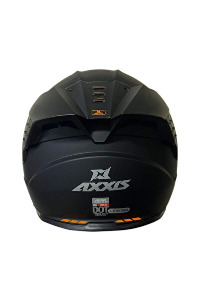 AXXIS HAWK EVO SV KAPALI KASK MAT SİYAH