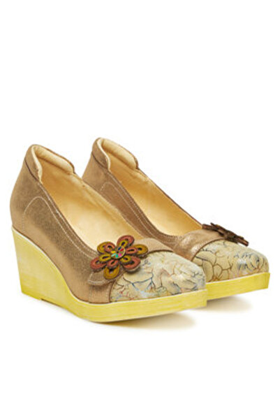 LAURA VITA Γυναικεία παπούτσια χρυσά LAURA VITA-REYANO 55 DORÉ