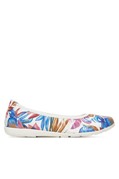 Caprice Γυναικείες Μπαλαρίνες λευκές CAPRICE-9-22150-42 150 ΛΕΥΚΟ ΛΟΥΛΟΥΔΙ