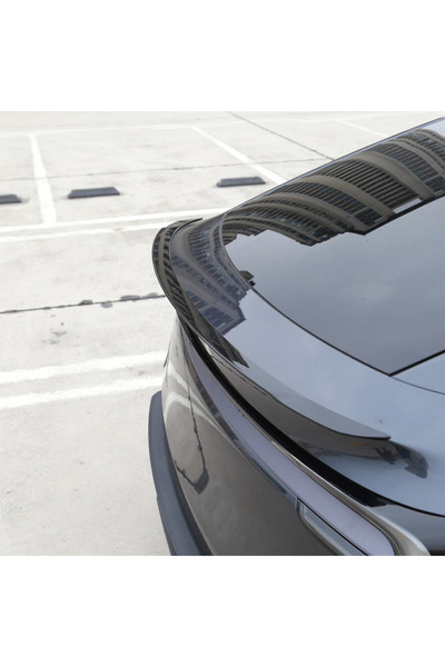 Red Lion parts TESLA MODEL Y JUNİPER Uyumlu Pro Version Glossy Black Spoiler