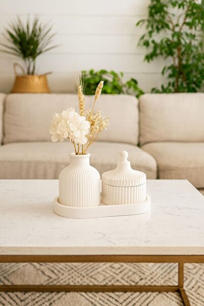 LİZA HOME DECORATION Dekoratif Bohem Tarzı 3’lü Set