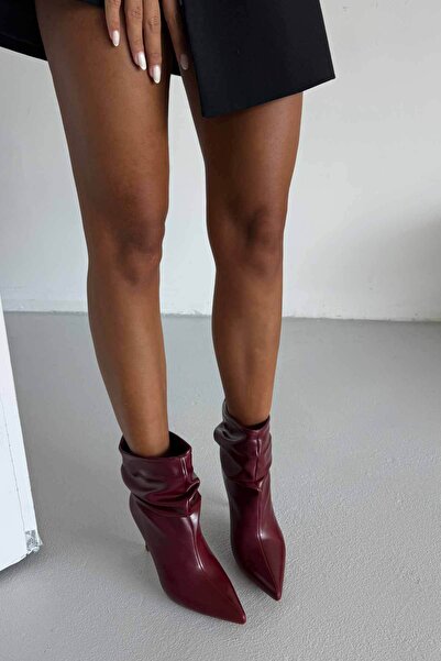 AYAKKABI PRENSİ Ricki Körüklü BORDO MAT