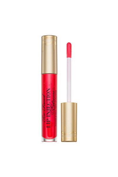 Too Faced Lip Injection Extreme Lip Gloss Plumping Effect Strawberry Kiss Els...