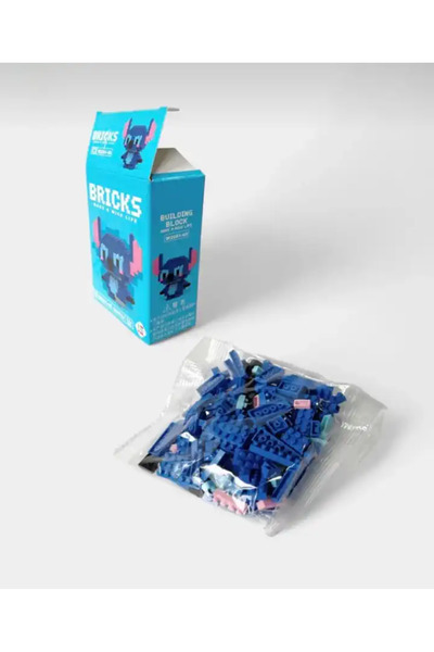 Genel Markalar Stitch Bricks 3D Puzzle Lego +14 Çok Renkli
