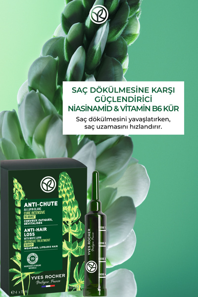 Yves Rocher Vegan İçerik Formüllü Zayıflamış ve Cansız Saçların Uzaması İçin ...