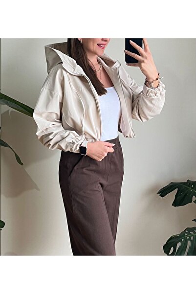 Flow KAPÜŞONLU KISA BOMBER CEKET