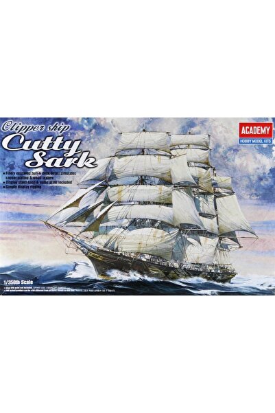 Academy 14110 1/350 Ölçek, Cutty Sark Yelkenli Gemisi, Plastik Model kiti