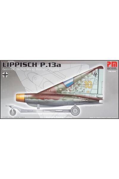 Genel Markalar Model 224 1/72 Ölçek, LIPPISCH P.13a Savaş Uçağı, Plastik Mode...