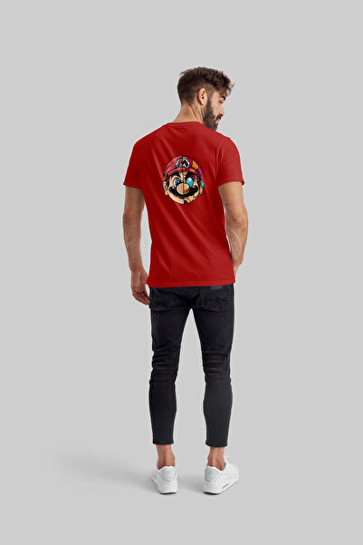 Malfini Classic men's t-shirt, graphic design, Super Mario print
