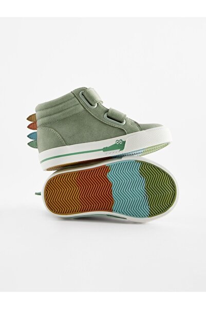 Next Baby Green Crocodile Patterned Comfortable Sole Sneaker