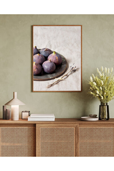 Tuba Decor Tablo dintr-o singură bucată cu rame din lemn pentru sufragerie, s...