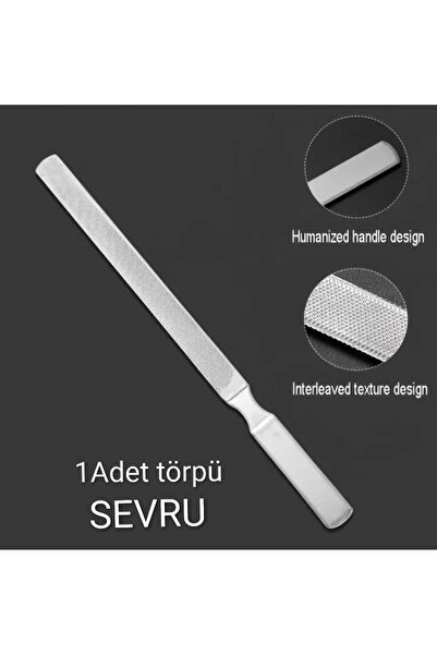 SEVRU مبرد أظافر احترافي للعناية بالأظافر مصنوع من الفولاذ المقاوم للصدأ