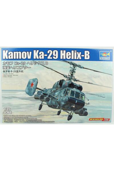 Genel Markalar 05110 1/35 Ölçek, Kamov Ka-29 Helix-B Helikopter, Plastik Model Kiti