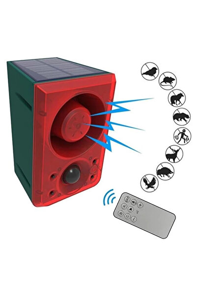 Powermaster PM-26944 Yüksek Sesli Hayvan Kovucu Alarm Cihazı 130dB Şarjlı Sol...