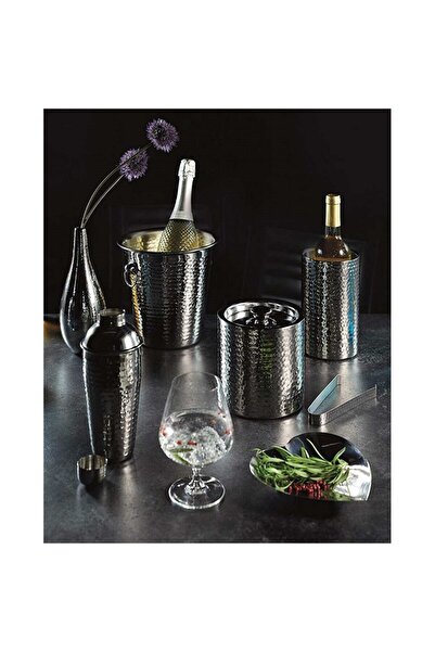 Kinghoff Wine and ice shaker, stainless steel, diameter 12cm,