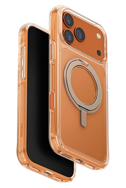 UNIQ Better By Design İphone 17 Pro Max Kılıf Swivix Döner Metal Standlı Koruyucu Premium Dayanıklı Kapak