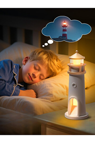 MultiZone Deniz Feneri Projektör Ay Gece Lambası Kumandalı Kısılabilir Zaman Ayarlı LED