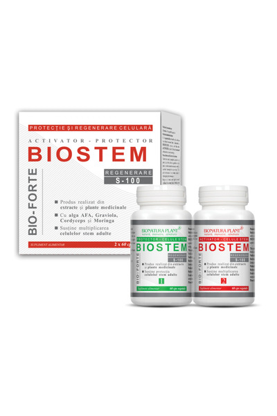 Bionatura Plant BIOSTEM BIO-FORTE 2 X 60 capsule