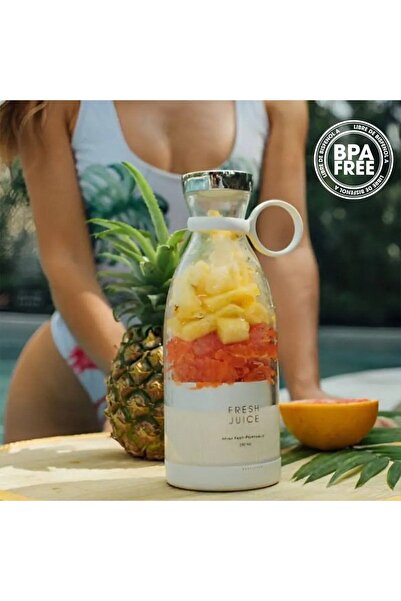 Empressco Renkli Taşınabilir Mini Blender, Şarjlı ve BPA İçermeyen Sağlıklı K...