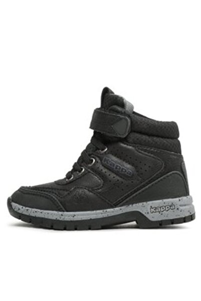 Kappa Μποτάκια για αγόρια μαύρα KAPPA-260732K LITHIUM K 1116 ΜΑΥΡΑ/ΓΚΡΙ