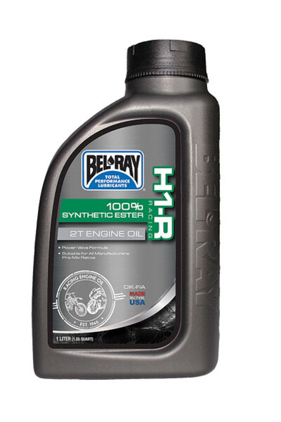 BELRAY Ulei 100% Sintetic Ester Bel-Ray H1-R Racing 1L (pentru motoare 2T)