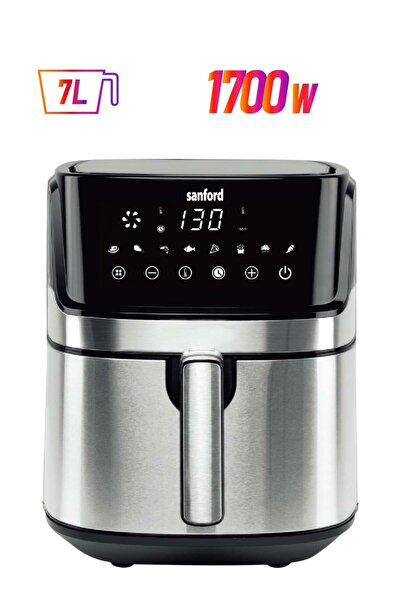 Sanford Digital Non Stick Air Fryer, Fry Bake Grill Roast, 8 Preset Menus