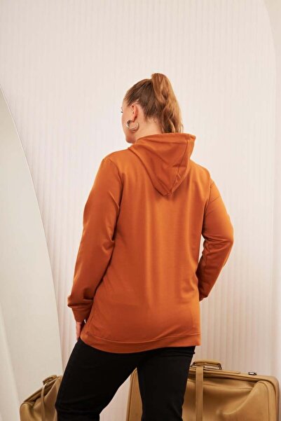 RMG Gamze Moda Large Size Sweatshirt