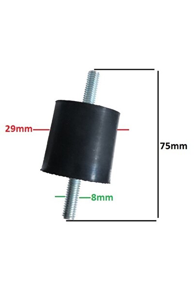 TAIWAN Amortizor universal pentru generator și motopompă, dimensiuni 29 x 8 x...