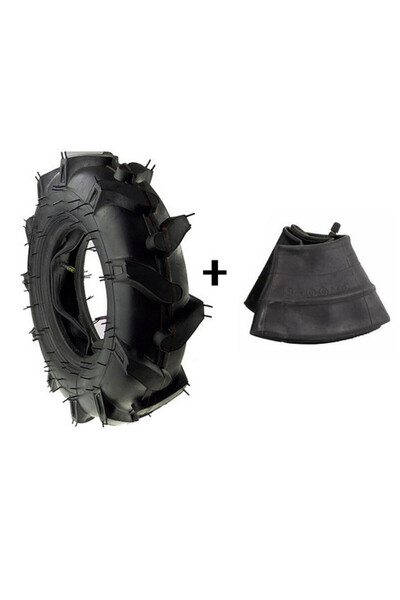 China Anvelopă și cameră pentru roată motocultor 6.50 x 12
