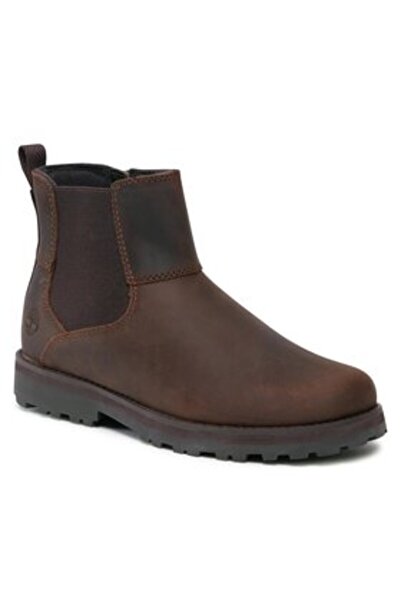 Timberland Παιδικά Unisex Μπότες Αστραγάλου TB0A28PY9311 Καφέ