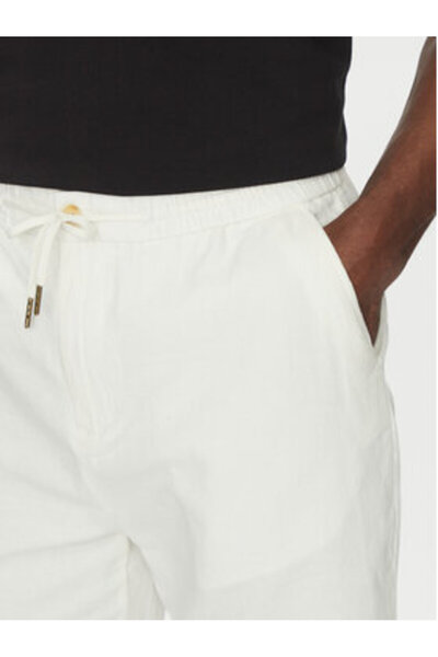 Scotch & Soda scotch soda Ανδρικό σορτς από ύφασμα 180322 Εκρού