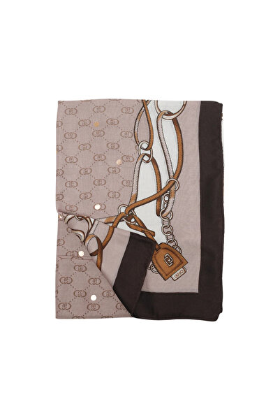 Liu Jo Women's Printed Shawl Logo Graphic Motif Multi-Colored Shawl & Scarf & Foulard 2f5079t0300-00005