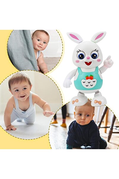 Toybox Dancing Rabbit Toy, Lovely Dancing Rabbit Toy Electric Rabbit Musical Toy for Kids