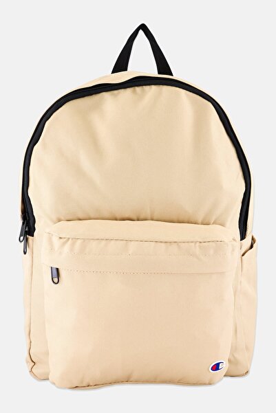 Champion حقيبة ظهر بشعار العلامة التجارية للرجال، بيج