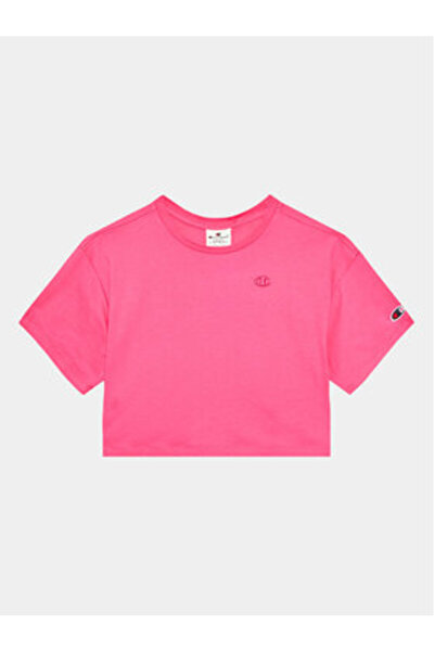 Champion Μπλουζάκι για κορίτσια 404633 Ροζ