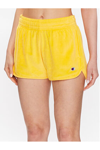 Champion Γυναικείο Αθλητικό Σορτς 116258 Κίτρινο