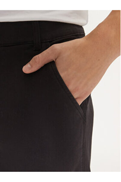 Champion Ανδρικό παντελόνι από ύφασμα 220509 Μαύρο