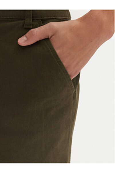 Champion Ανδρικό παντελόνι από ύφασμα 220509 Πράσινο