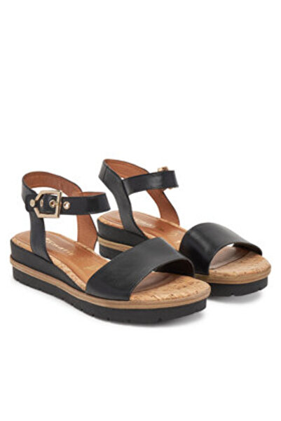 Tamaris Γυναικεία Σανδάλια μαύρα TAMARIS-1-28222-42 001 ΜΑΥΡΑ