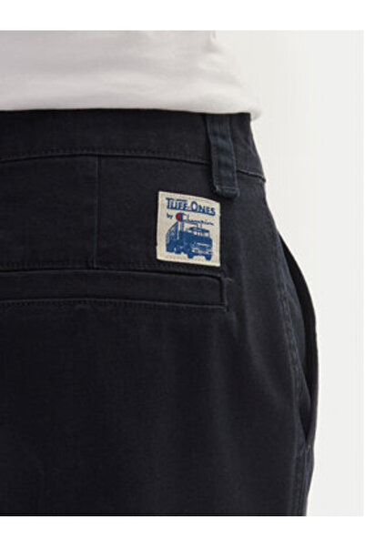 Champion Ανδρικό παντελόνι από ύφασμα 220506 Μπλε σκούρο