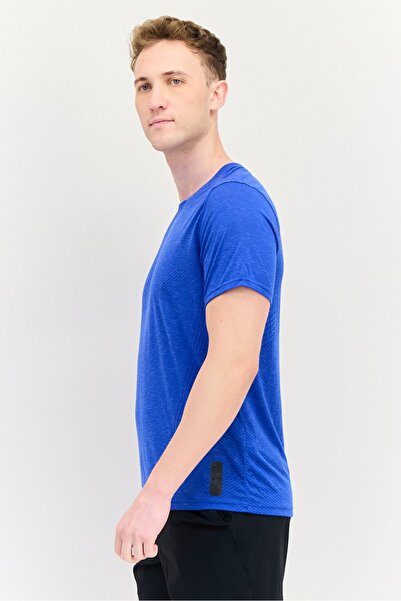 Under Armour Men Sportswear Fit Short Sleeve Running T-Shirt, Royal Blue