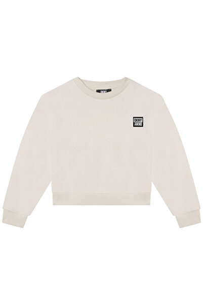 Dkny Φούτερ για κορίτσια D35S98 Μπεζ