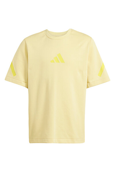 adidas Παιδικό μπλουζάκι Unisex JD0015 Κίτρινο